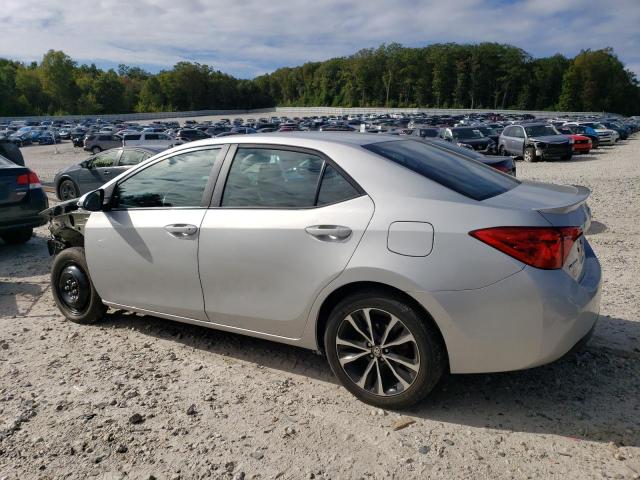 2T1BURHE1KC241690 - 2019 TOYOTA COROLLA L 银色 照片 2