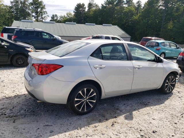 2T1BURHE1KC241690 - 2019 TOYOTA COROLLA L 银色 照片 3