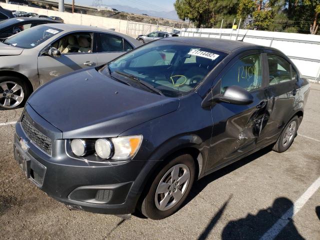 1G1JA5SG0D4192195 - 2013 CHEVROLET SONIC LS 灰色 照片 1