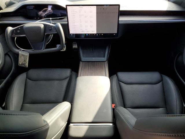 5YJSA1E57NF476089 - 2022 TESLA MODEL S Մոխրագույն լուսանկար 8