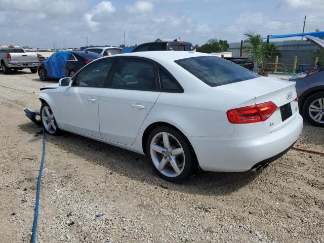 WAUDFAFL0CA116589 - 2012 AUDI A4 PREMIUM WHITE photo 2