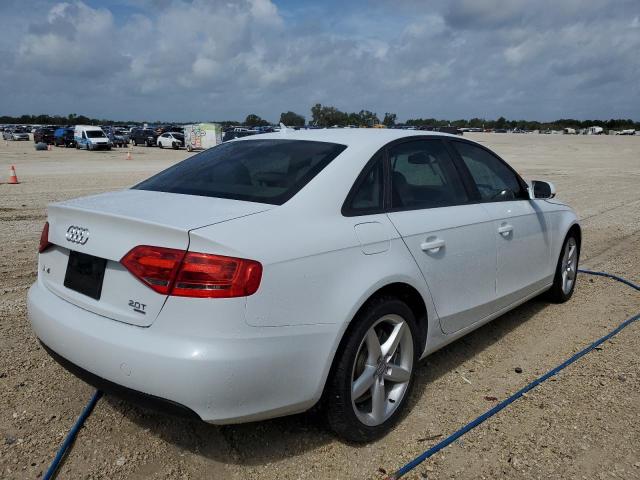 WAUDFAFL0CA116589 - 2012 AUDI A4 PREMIUM WHITE photo 3