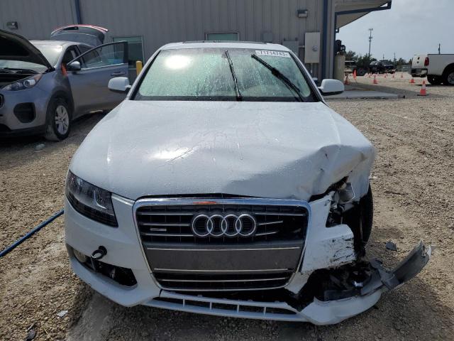 WAUDFAFL0CA116589 - 2012 AUDI A4 PREMIUM WHITE photo 5