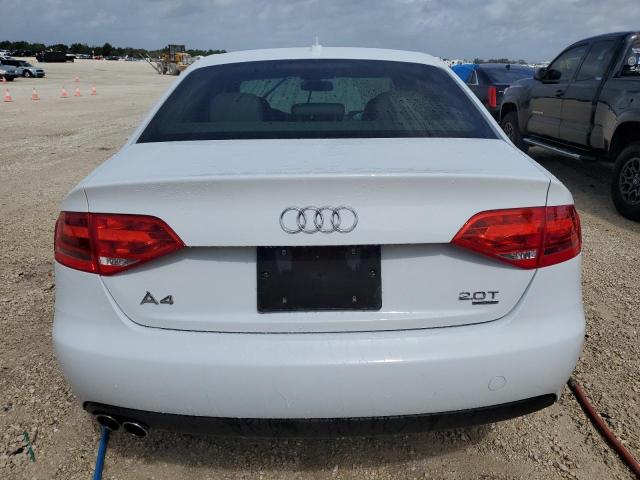 WAUDFAFL0CA116589 - 2012 AUDI A4 PREMIUM WHITE photo 6