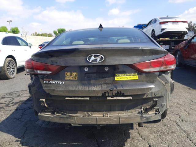 5NPD84LF3HH116342 - 2017 HYUNDAI ELANTRA SE BLACK photo 6