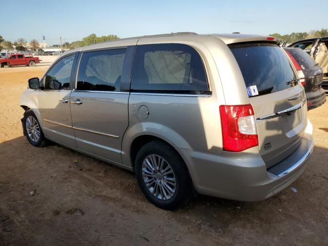 2C4RC1CG7ER107427 - 2014 CHRYSLER TOWN & COU TOURING L GOLD photo 2