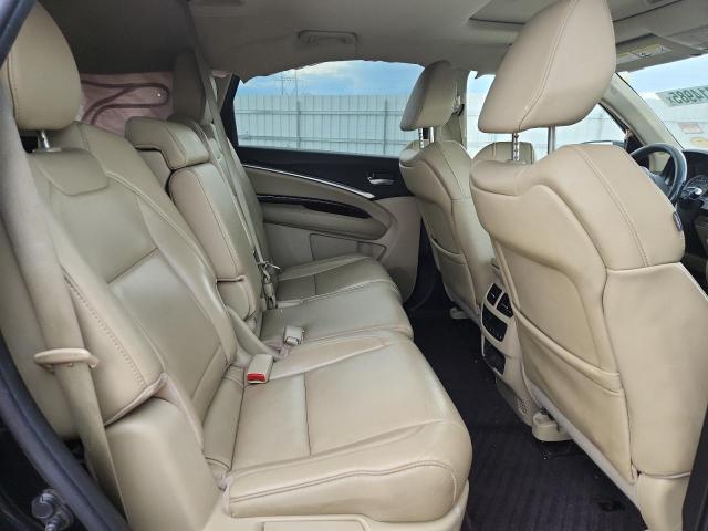 5FRYD4H58HB005201 - 2017 ACURA MDX TECHNOLOGY შავი ფოტო 11