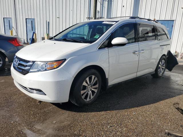 5FNRL5H62GB068025 - 2016 HONDA ODYSSEY EXL WHITE photo 1