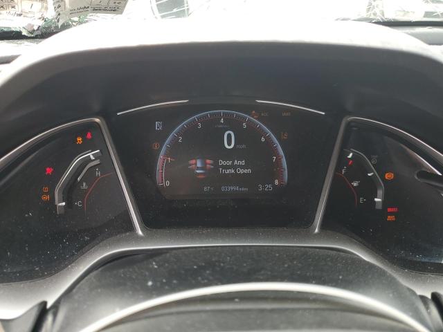 2HGFC2F86MH525478 - 2021 HONDA CIVIC SPORT BLACK photo 9