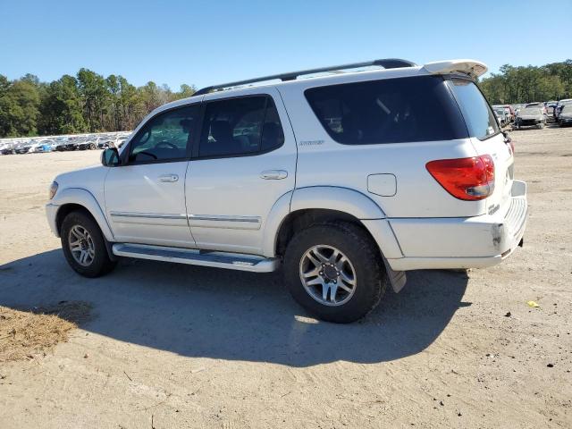 5TDZT38A15S261560 - 2005 TOYOTA SEQUOIA LIMITED WHITE photo 2