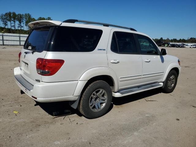 5TDZT38A15S261560 - 2005 TOYOTA SEQUOIA LIMITED WHITE photo 3