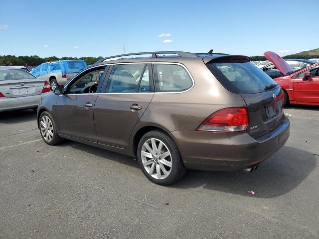 3VWPL7AJ0CM673956 - 2012 VOLKSWAGEN JETTA TDI Brązowy zdjęcie 2