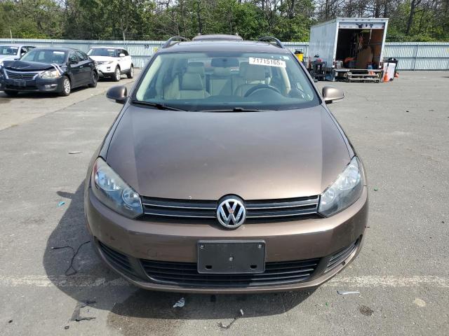 3VWPL7AJ0CM673956 - 2012 VOLKSWAGEN JETTA TDI Brązowy zdjęcie 5