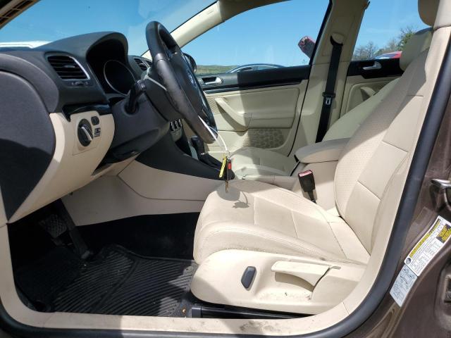 3VWPL7AJ0CM673956 - 2012 VOLKSWAGEN JETTA TDI Brązowy zdjęcie 7