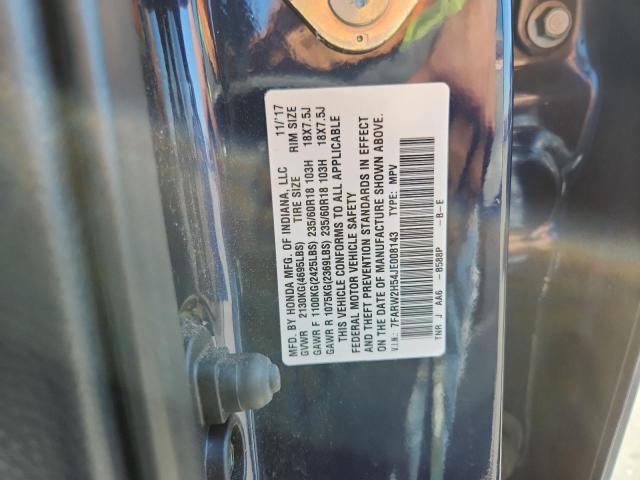 7FARW2H54JE008143 - 2018 HONDA CR-V EX BLUE photo 13