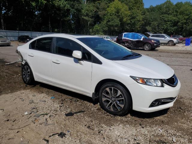 19XFB2F96DE045026 - 2013 HONDA CIVIC EXL WHITE photo 4