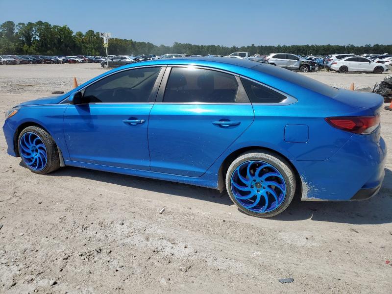 5NPE24AF1JH627126 - 2018 HYUNDAI SONATA SE BLUE photo 2