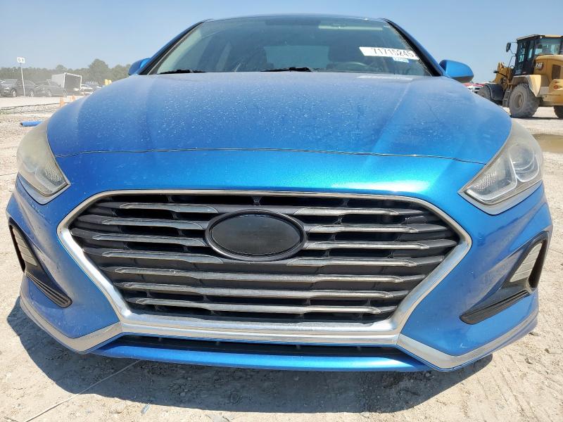 5NPE24AF1JH627126 - 2018 HYUNDAI SONATA SE BLUE photo 5