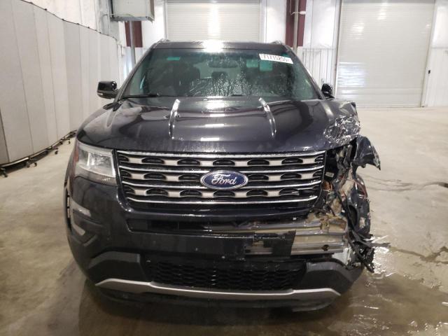 1FM5K8D81HGA74668 - 2017 FORD EXPLORER XLT Boz foto 5