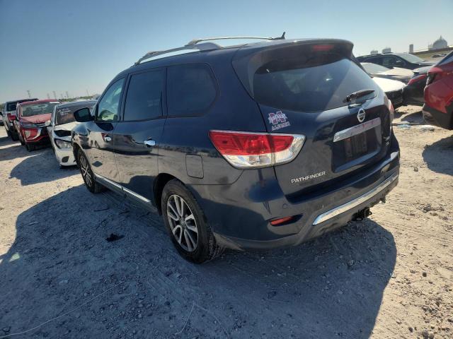 5N1AR2MM5EC622131 - 2014 NISSAN PATHFINDER S BLUE photo 2