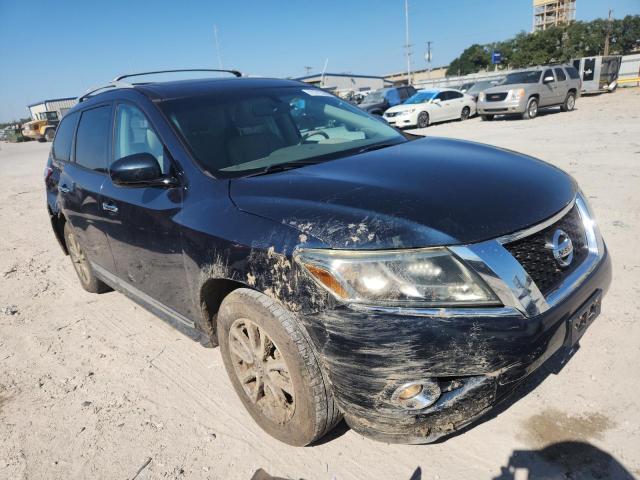 5N1AR2MM5EC622131 - 2014 NISSAN PATHFINDER S BLUE photo 4