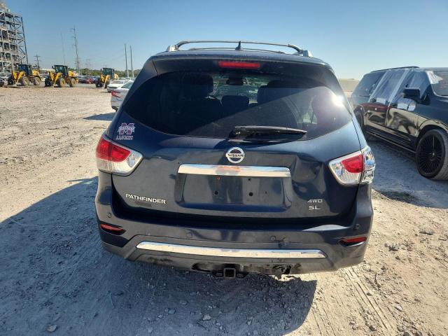 5N1AR2MM5EC622131 - 2014 NISSAN PATHFINDER S BLUE photo 6