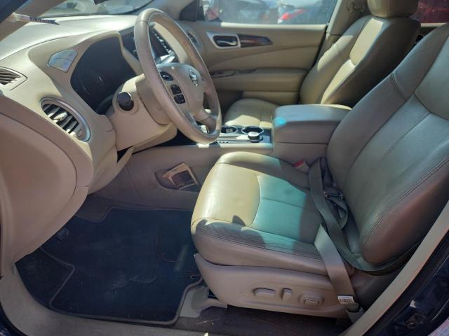 5N1AR2MM5EC622131 - 2014 NISSAN PATHFINDER S BLUE photo 7