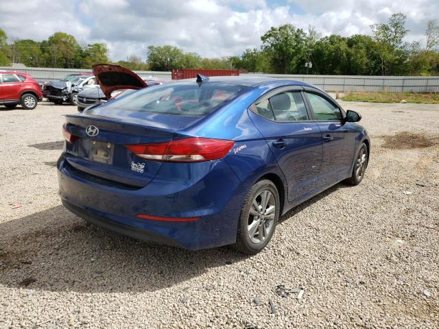 5NPD84LF8HH156240 - 2017 HYUNDAI ELANTRA SE BLUE photo 3