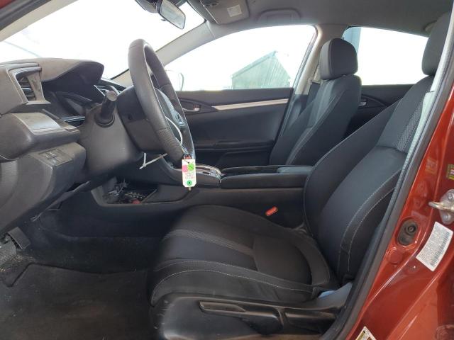 19XFC2F60KE214294 - 2019 HONDA CIVIC LX ORANGE photo 7