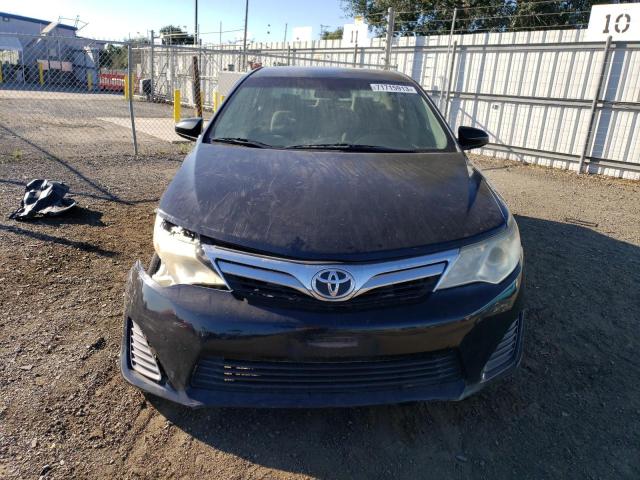 4T4BF1FK4DR279426 - 2013 TOYOTA CAMRY L BLACK photo 5