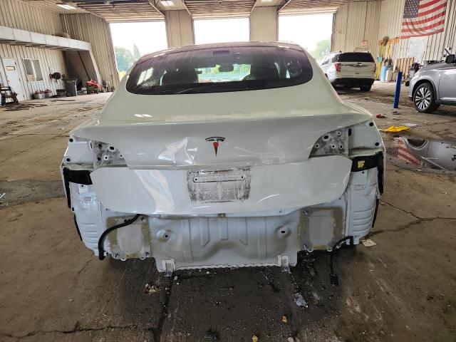 5YJ3E1EA3PF464160 - 2023 TESLA MODEL 3 WHITE photo 6