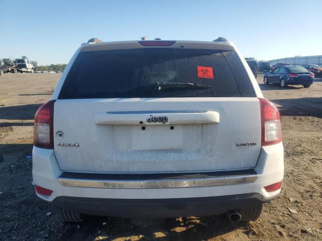 1C4NJDCB8ED753802 - 2014 JEEP COMPASS LIMITED WHITE photo 6