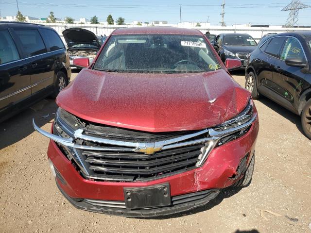 3GNAXKEG3PS205811 - 2023 CHEVROLET EQUINOX LT წითელი ფოტო 5