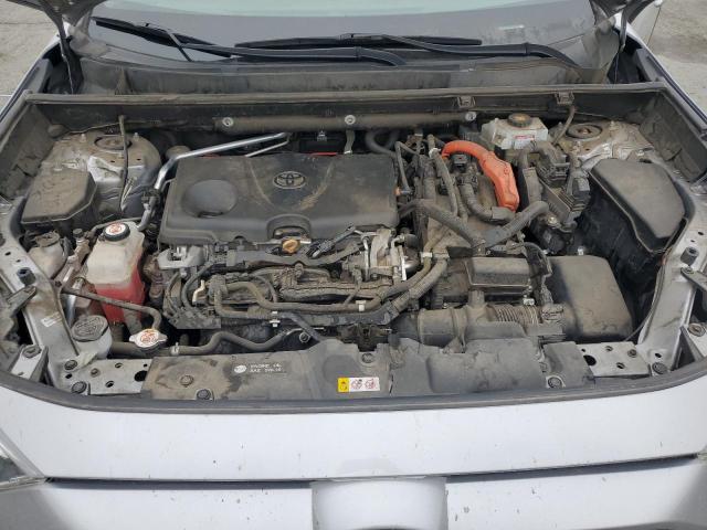 2T3RWRFVXLW072966 - 2020 TOYOTA RAV4 XLE Արծաթագույն լուսանկար 12
