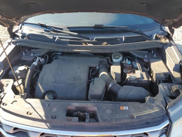 1FM5K8D83GGC28988 - 2016 FORD EXPLORER XLT 栗色 照片 12