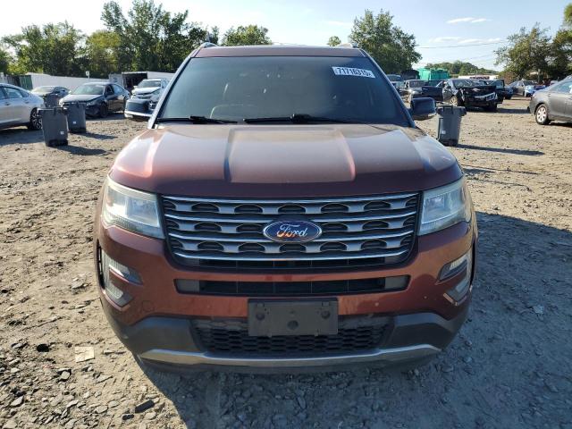 1FM5K8D83GGC28988 - 2016 FORD EXPLORER XLT 栗色 照片 5