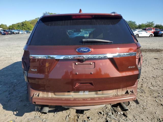 1FM5K8D83GGC28988 - 2016 FORD EXPLORER XLT 栗色 照片 6