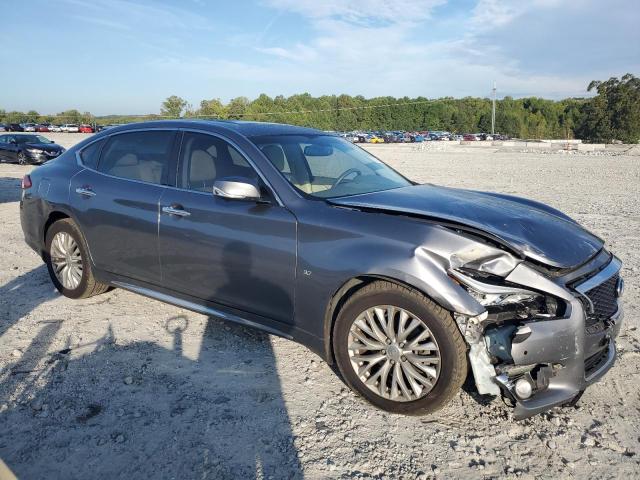 JN1BY1PR6FM831924 - 2015 INFINITI Q70L 3.7 GRAY photo 4