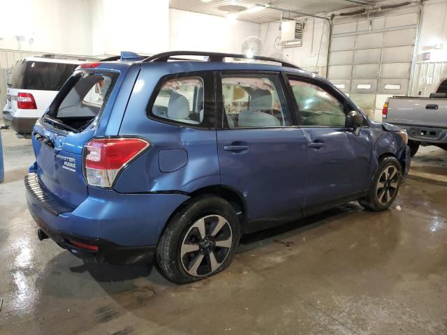 JF2SJABC4HH473689 - 2017 SUBARU FORESTER 2.5I BLUE photo 3