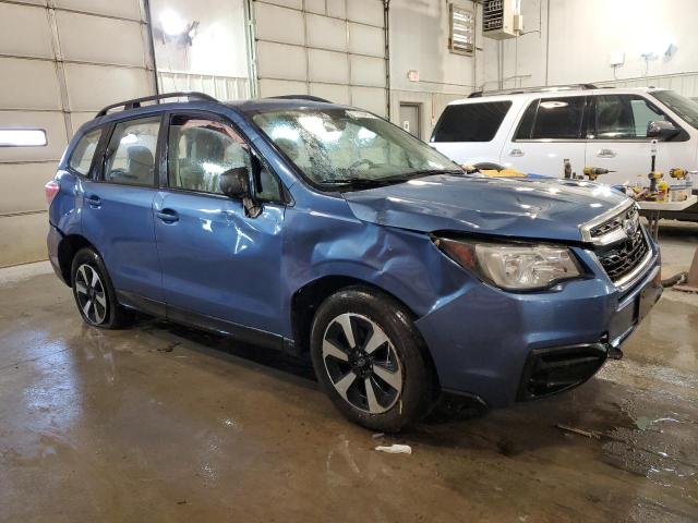 JF2SJABC4HH473689 - 2017 SUBARU FORESTER 2.5I BLUE photo 4