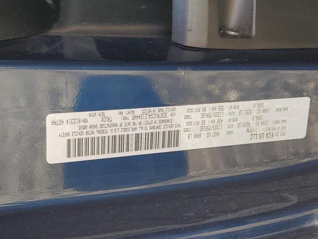 3C6TRVCG4LE124445 - 2020 RAM PROMASTER 2500 HIGH Blau Foto 13