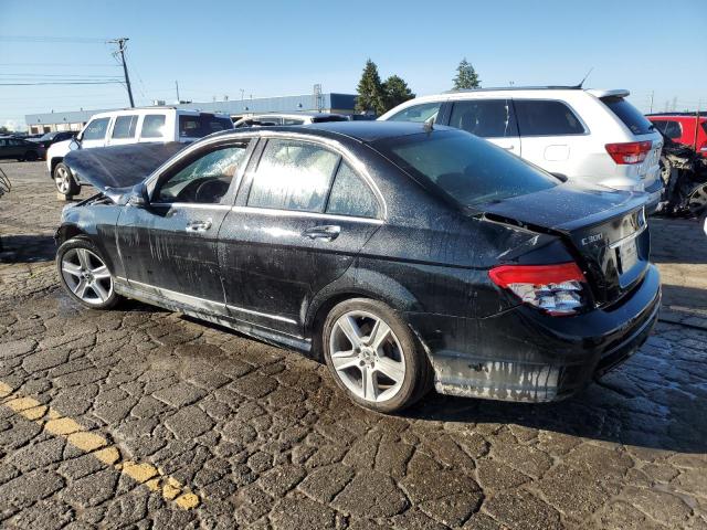 WDDGF5EB4AR097744 - 2010 MERCEDES-BENZ C 300 BLACK photo 2