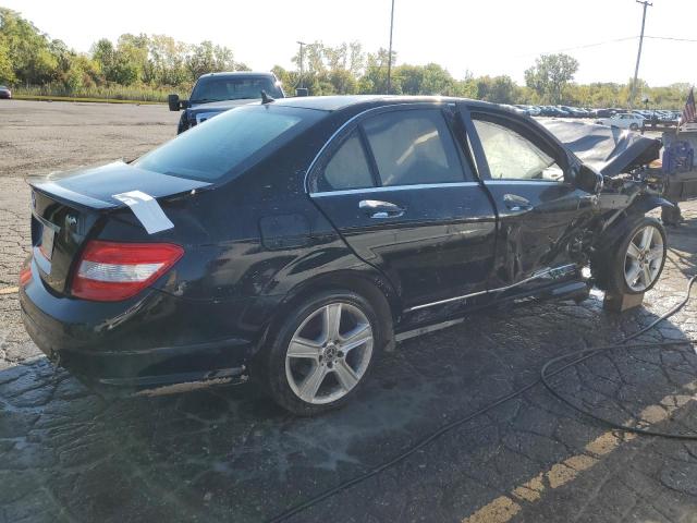 WDDGF5EB4AR097744 - 2010 MERCEDES-BENZ C 300 BLACK photo 3