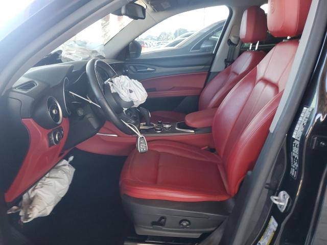 ZASPAKBN7M7D20792 - 2021 ALFA ROMEO STELVIO TI Қара фото 7