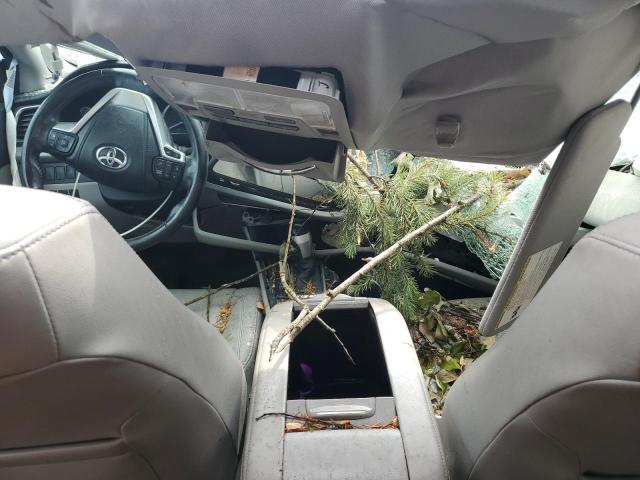 5TDJKRFH3ES005309 - 2014 TOYOTA HIGHLANDER XLE GRAY photo 8