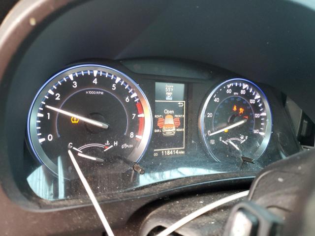 5TDJKRFH3ES005309 - 2014 TOYOTA HIGHLANDER XLE GRAY photo 9