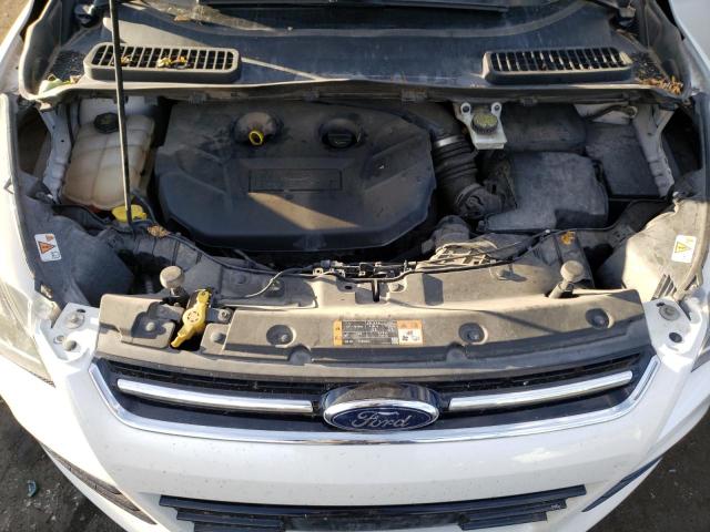 1FMCU9J98GUB18539 - 2016 FORD ESCAPE TITANIUM WHITE photo 12