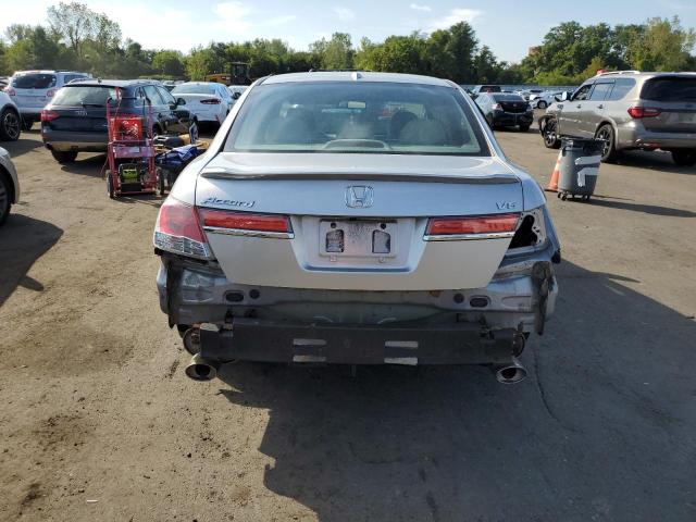 1HGCP3F8XCA033675 - 2012 HONDA ACCORD EXL SILVER photo 6