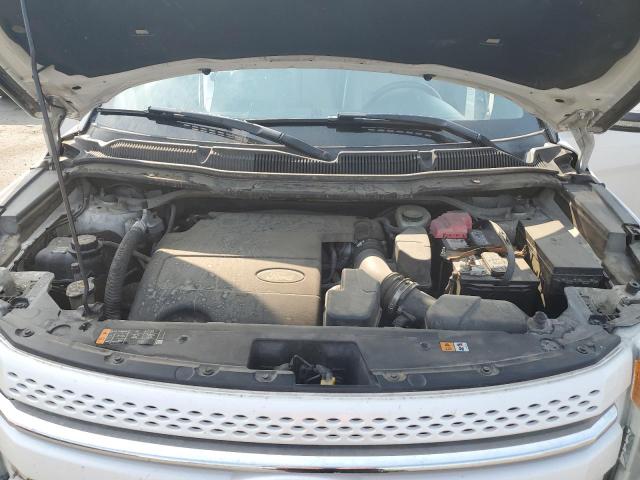 1FM5K8F85DGA59954 - 2013 FORD EXPLORER LIMITED 白色 照片 12