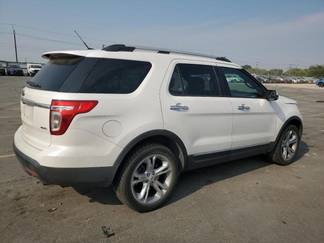 1FM5K8F85DGA59954 - 2013 FORD EXPLORER LIMITED 白色 照片 3
